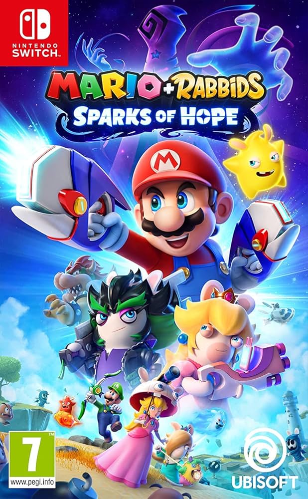 任天堂Switch アクション・ファイティングゲーム SW Mario+Rabbids Kingdom Battleマリオ+ラビッツ キングダムバトル〈Ubisoft〉北米版 Amazon.co.jp: Mario + Rabbids Kingdom Battle (輸入版:北米